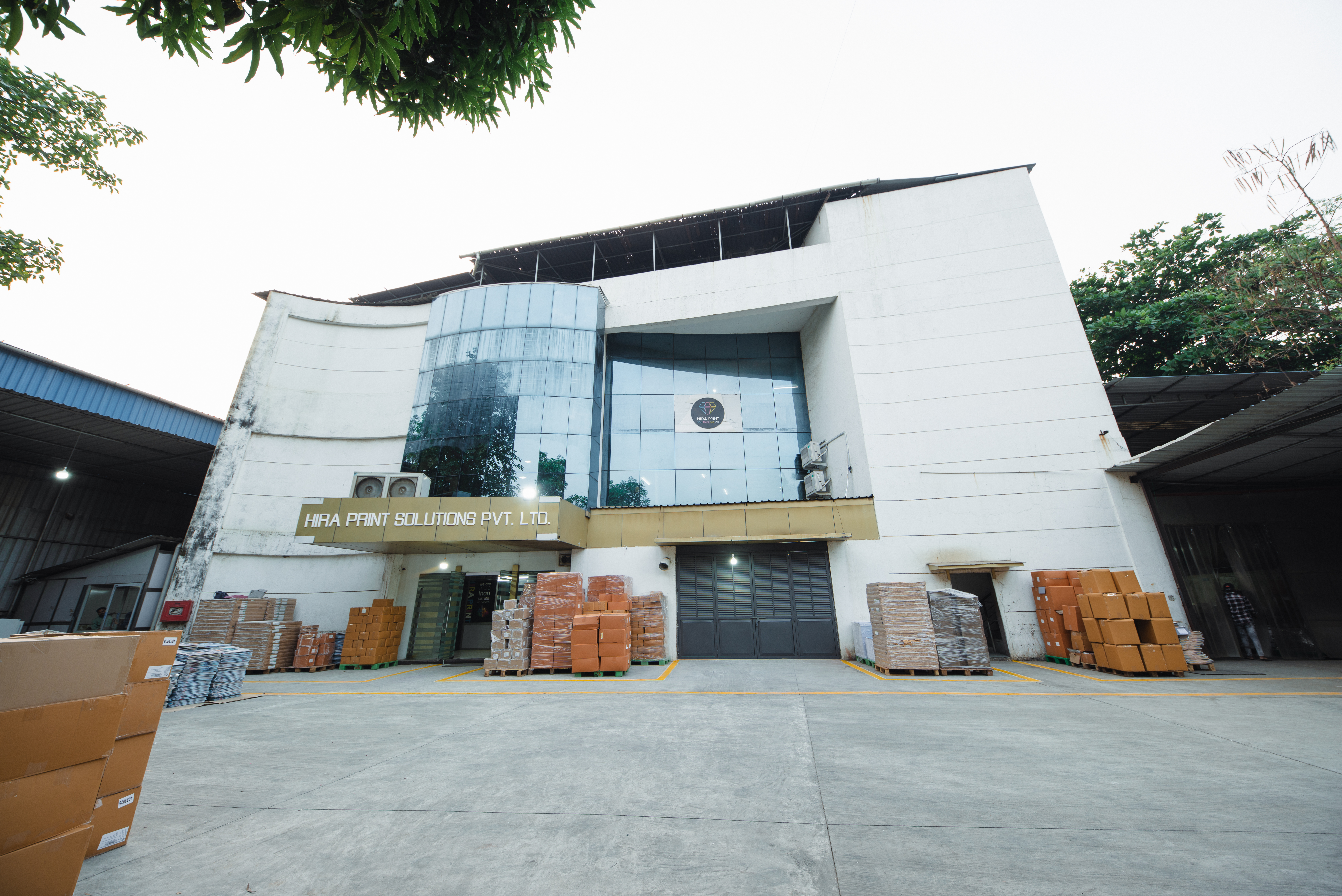 Hira Print Solutions Factory Building Exterior